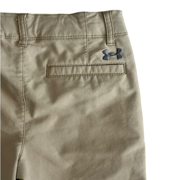 UNDER ARMOUR Boys Matchplay Khaki Pants Size 4 - Picture 5 of 6